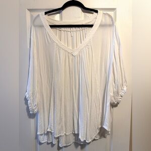 Free People V-Neck Boho Tunic